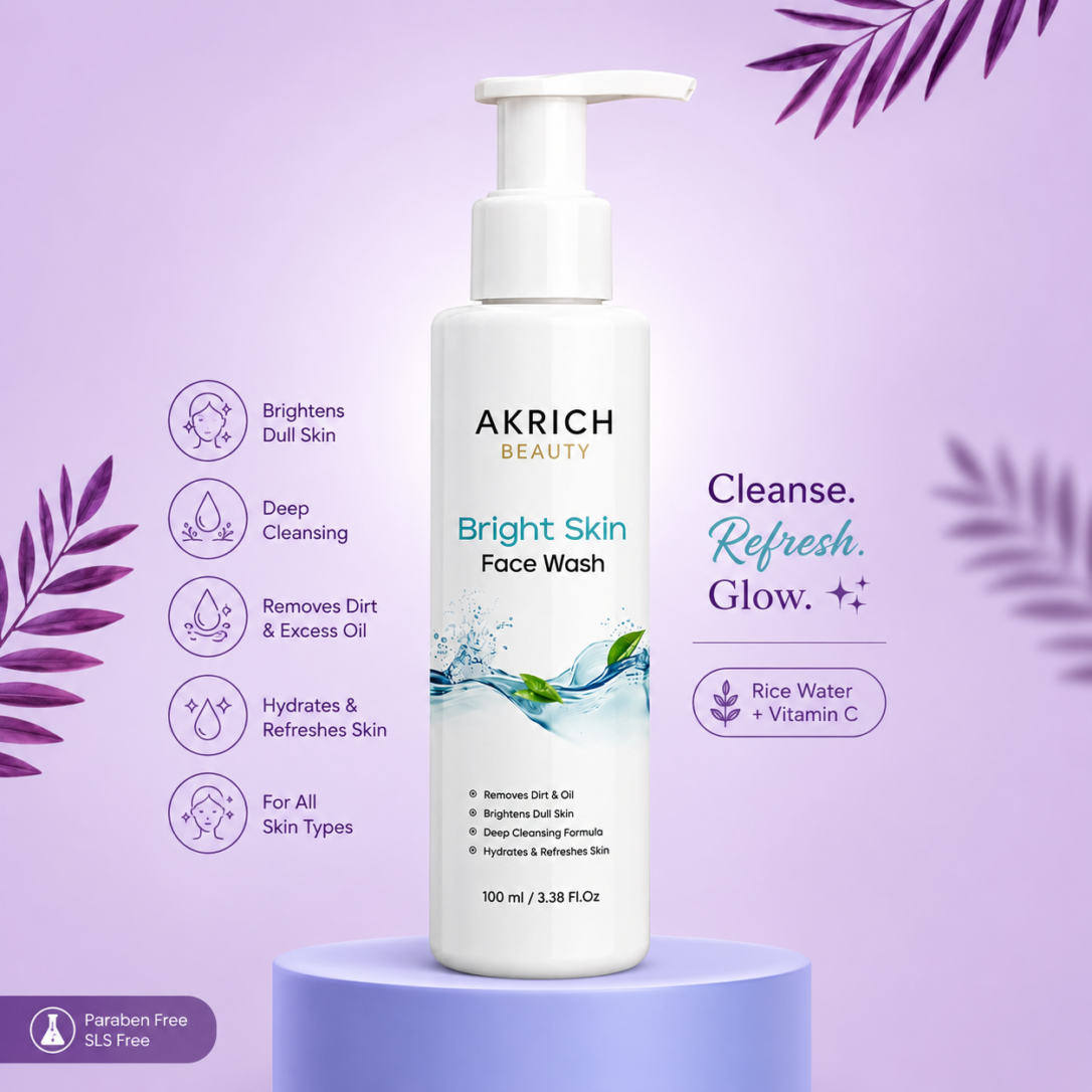 AKRICH BRIGHT SKIN FACE WASH