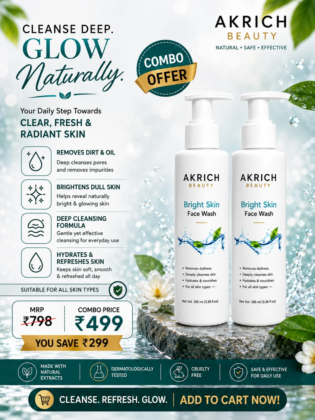 Face Wash Combo (Pack of 2)