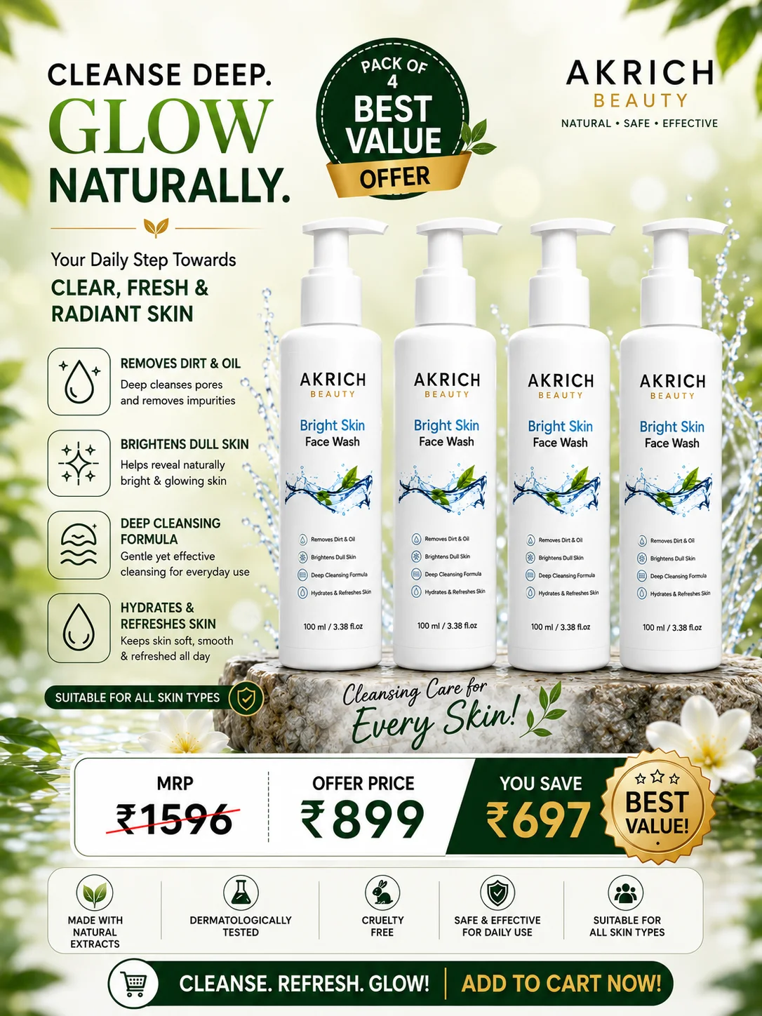 Complete Care Combo (Pack of 4)